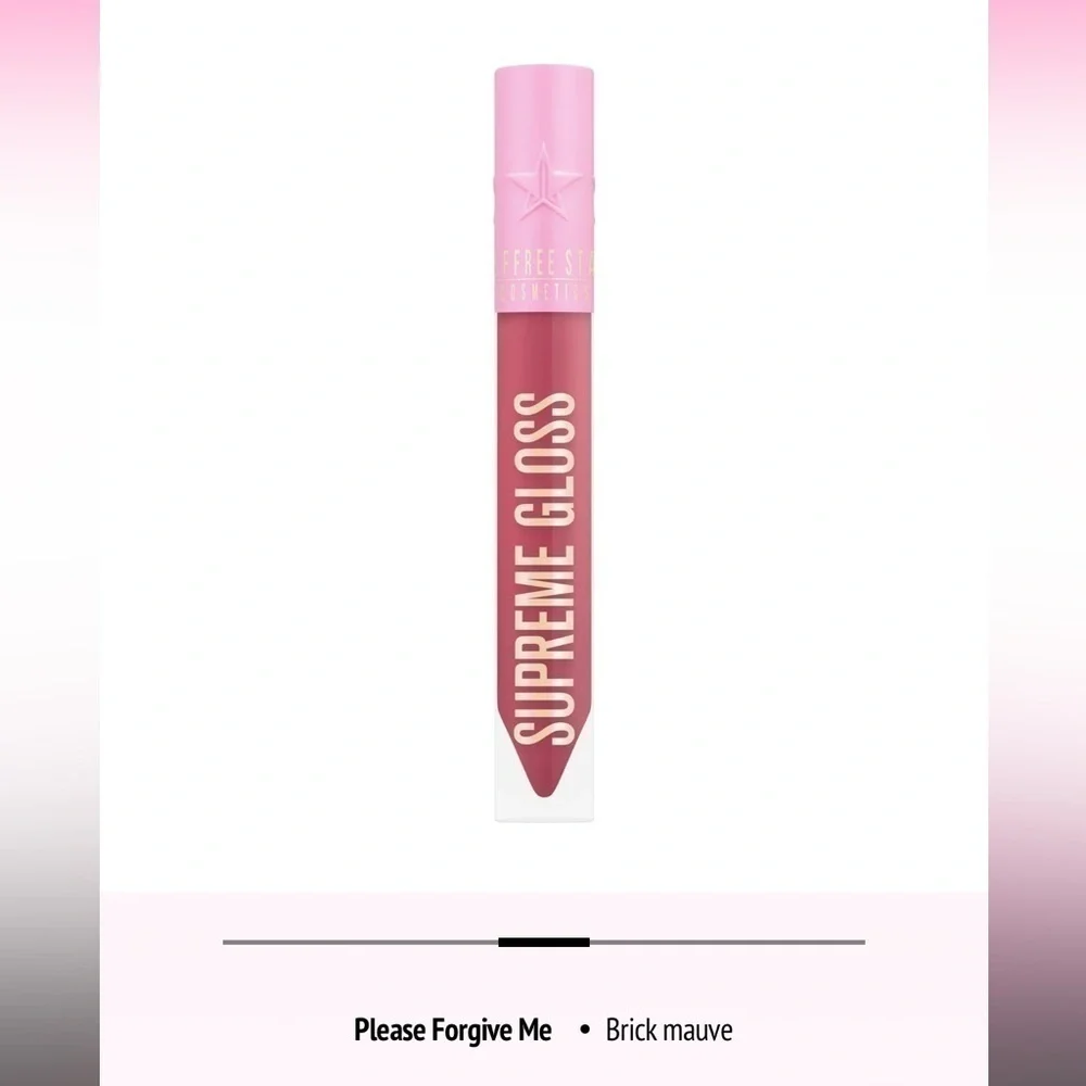 Jeffree Star Supreme Lip Gloss in Please Forgive Me, NEW!